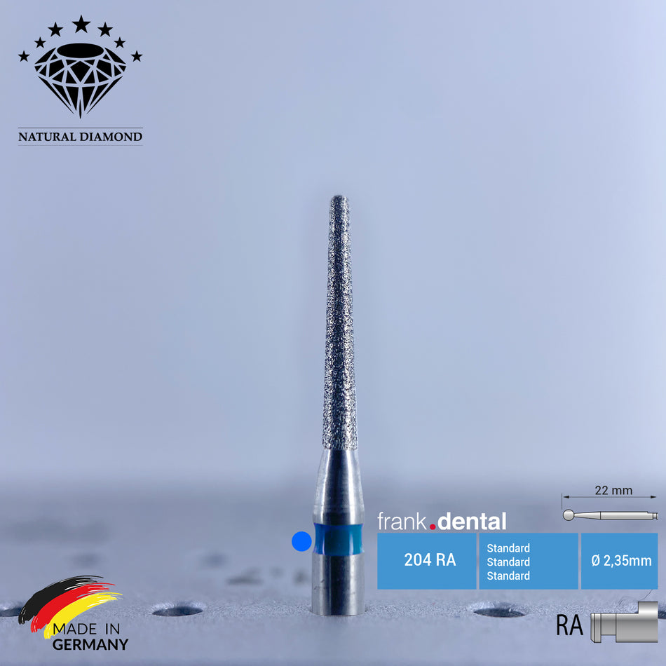 Dental Natural Diamond Bur - 847RA - Für Winkelstück - 5 Stk