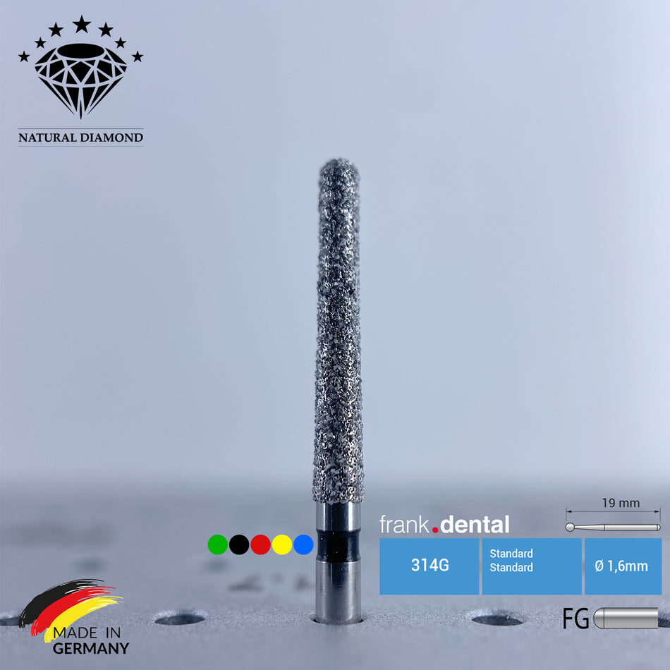 Dental Natural Diamond Bur - 850L Dental Burs - Für Turbine - 5 Stk