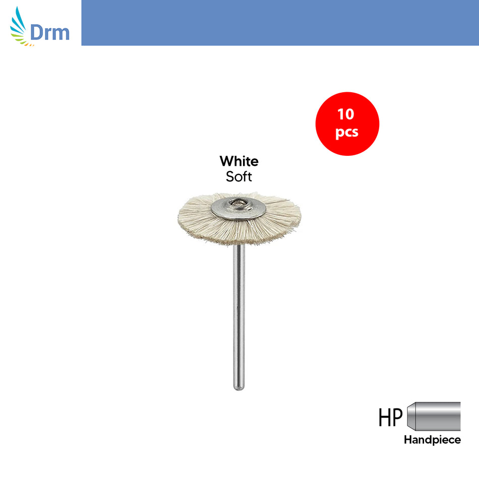 Round Porcelain and Composite Polishing Kit 10 Pieces - Handpiece