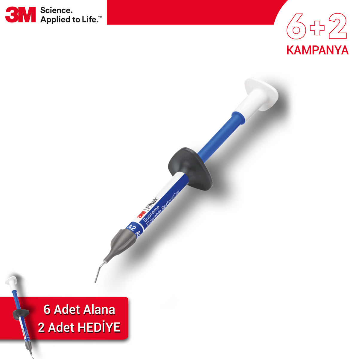 DentrealStore - 3M 6+2 Offer Filtek Supreme Flowable Composite