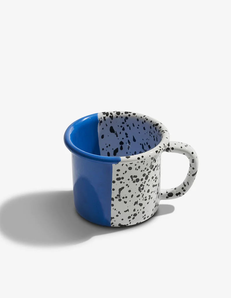 Mind-Pop Mug - Enamel Vintage Look Washable Mug / Kapka