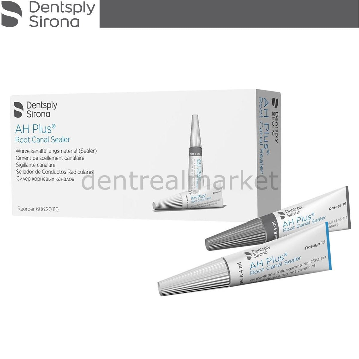 Dentsply - Sirona - AH Plus Root Canal Sealer Paste - 2*4 ml