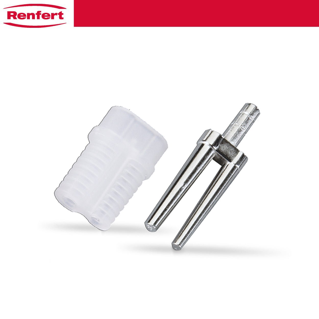 Renfert - Bi - V - Pin Model Pin With Plastic Slot