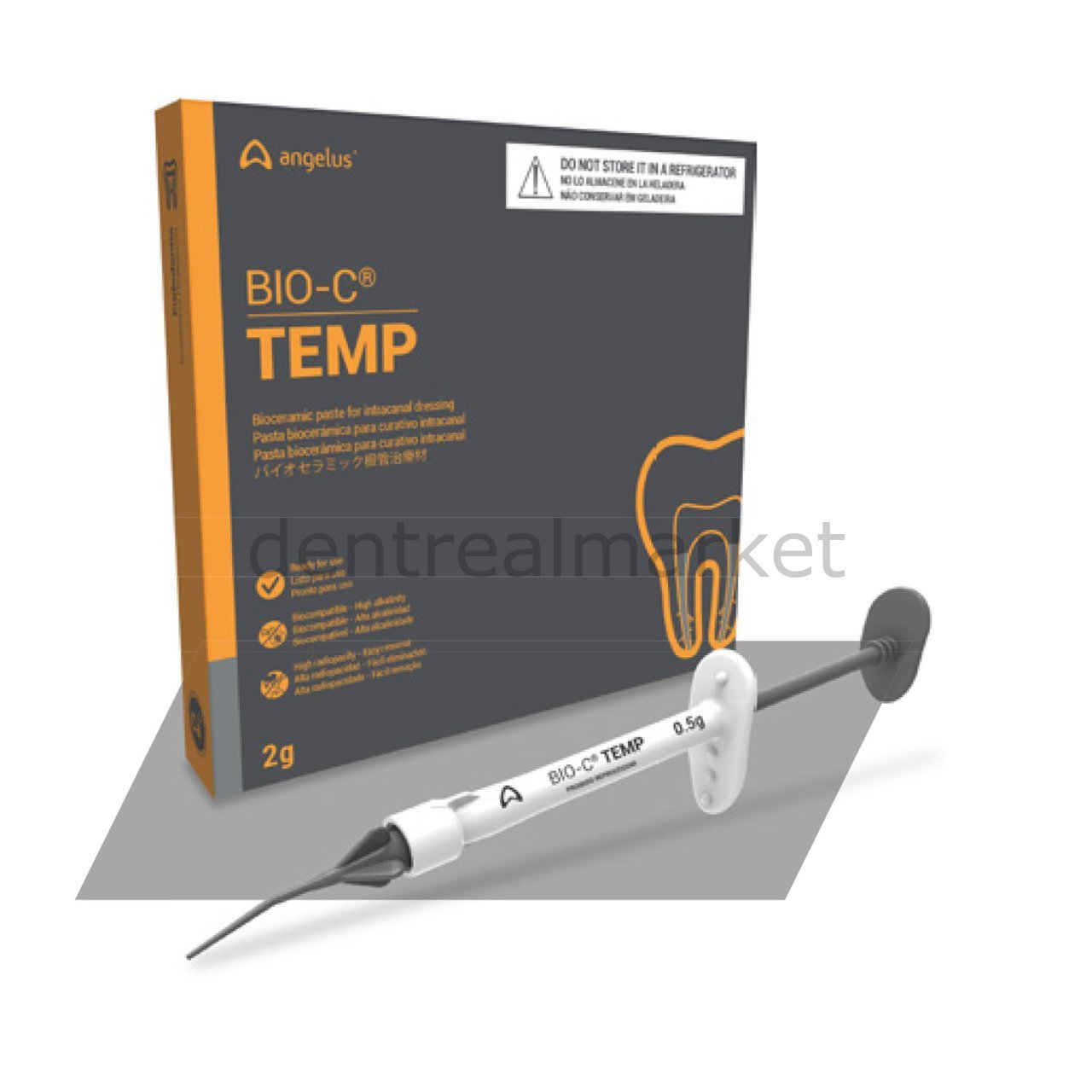 Angelus - BIO - C TEMP Temporary Root Canal Repair Paste - Bioceramic Paste