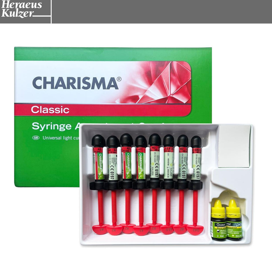 Heraeus Kulzer - Charisma Classic Universal Microglass Hybrid Composite & 2 Pcs Universal Bond