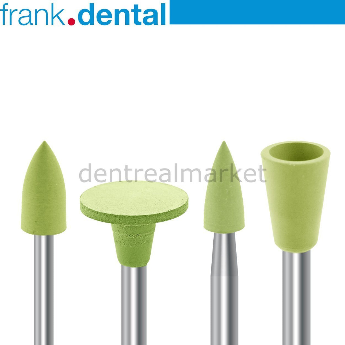 Frank Dental - Composite Polishing Rubber - 10 Pcs