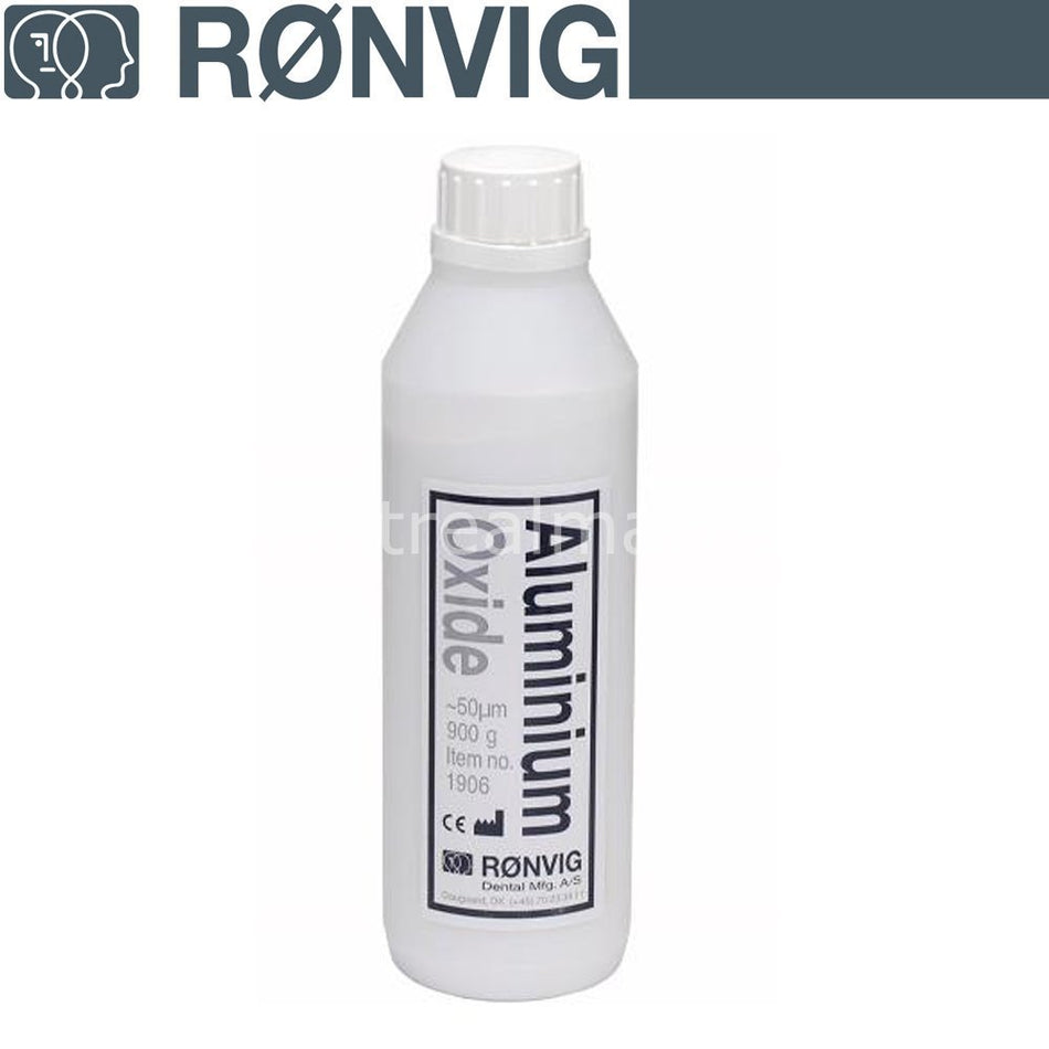 Ronvig - Dental Abrasive Aluminium Oxide Powder - for Sandblasting 50 micron - 900g