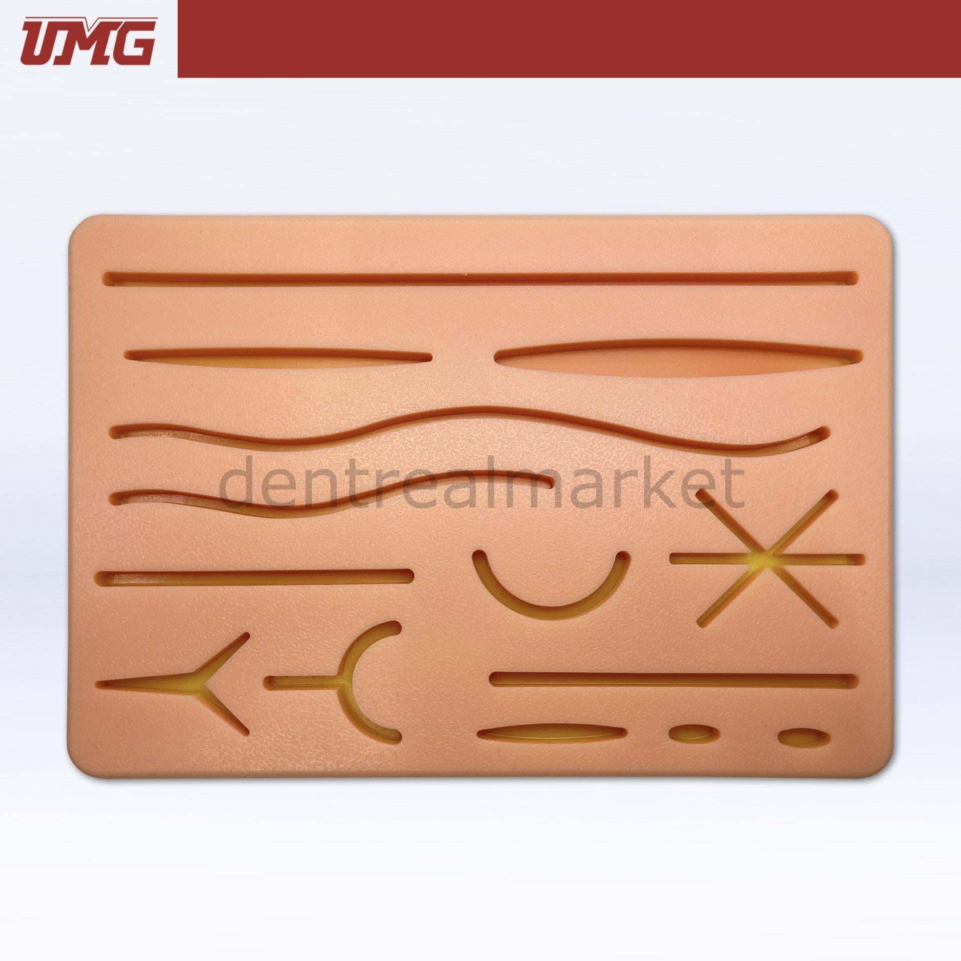 Umg Dental - Dental Suture Model Practice Pad Only Silicon - Table Type - UM - U19