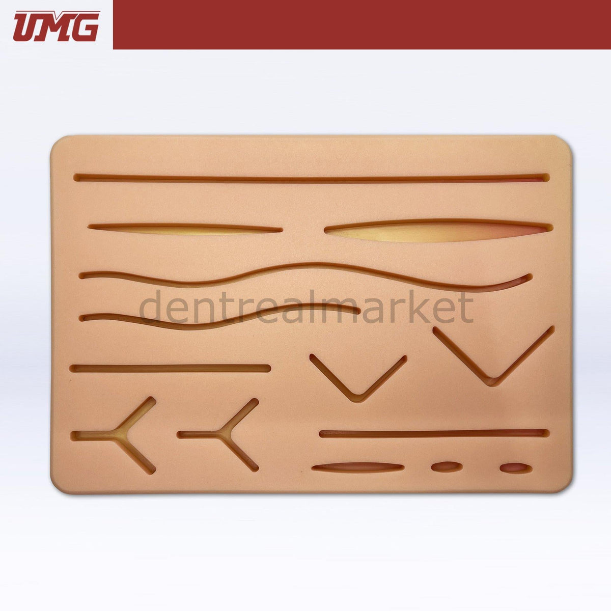 Umg Dental - Dental Suture Model Practice Pad Only Silicon - Table Type - UM - U21