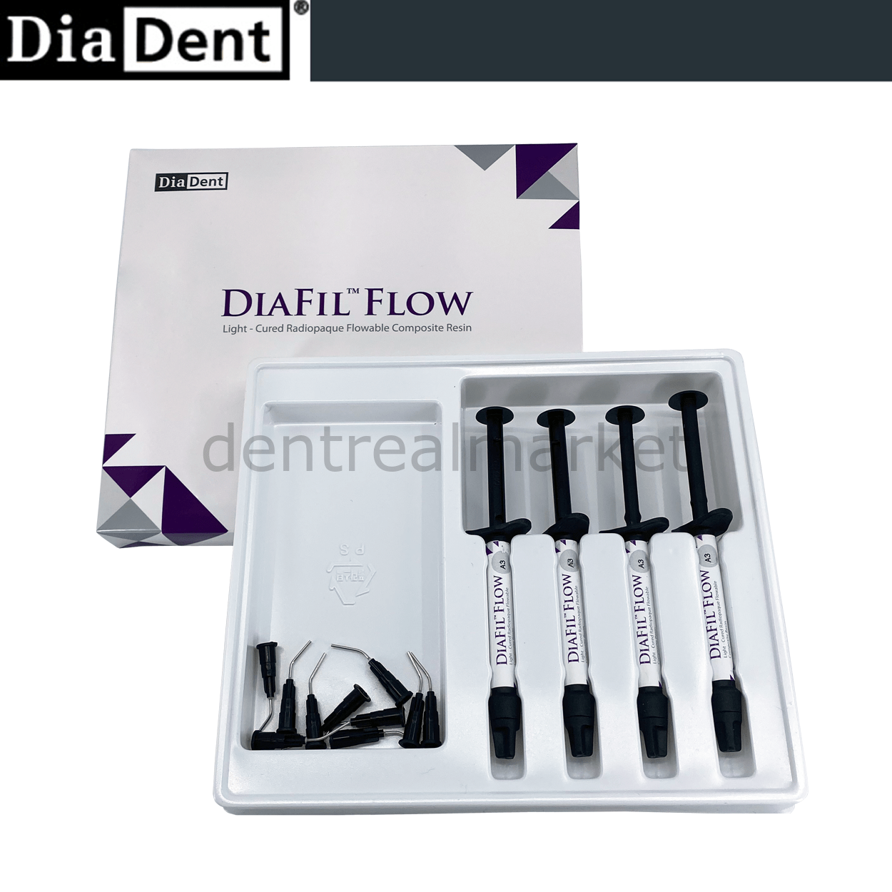 Diadent - Diafil Flow - Light - Cured Flowable Composite - A1 4*2 g