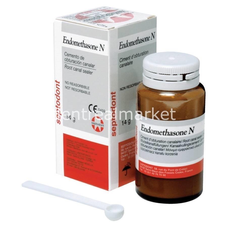 Septodont - Endomethasone N Zinc Oxide Eugenol - Based Endodontic Cement