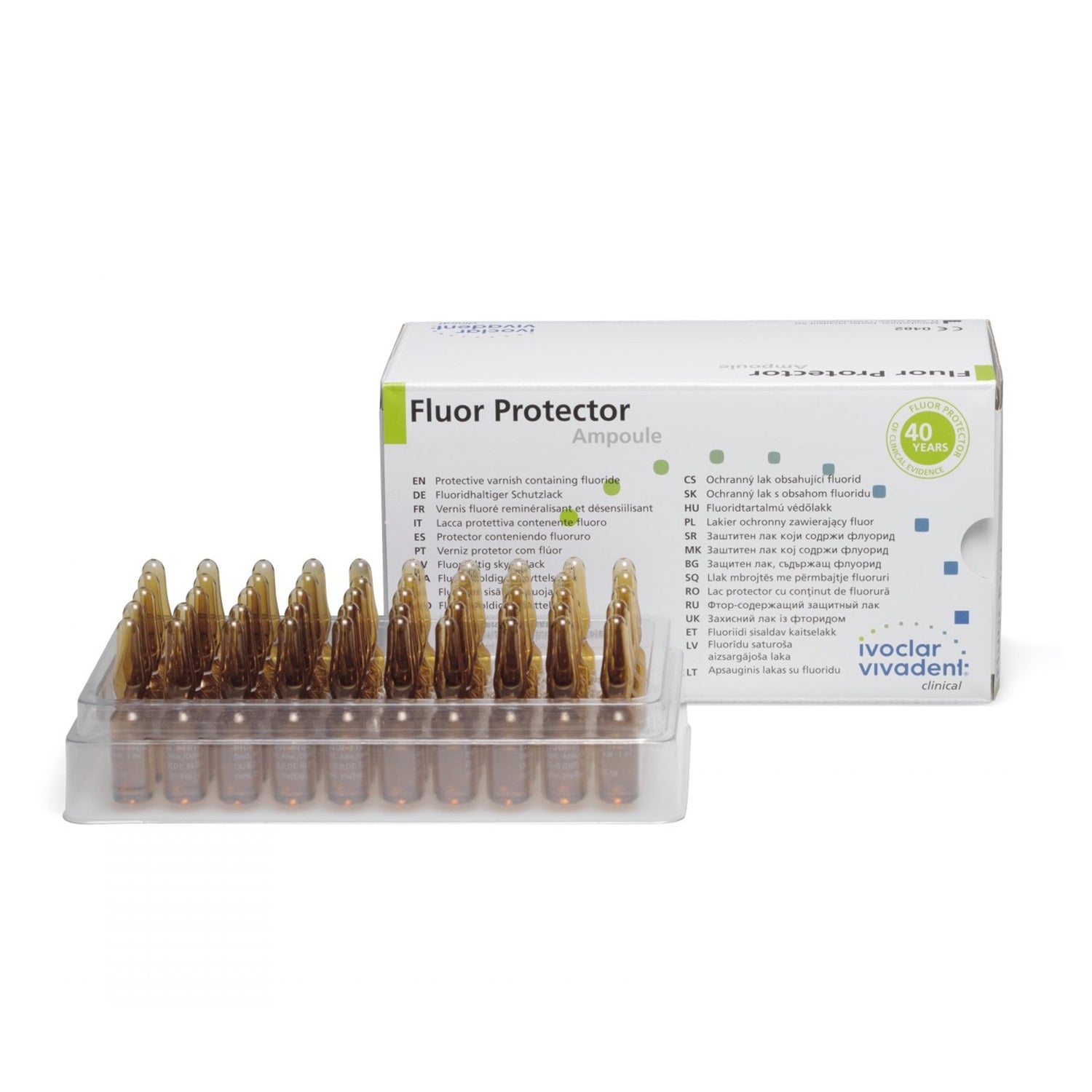 Ivoclar Vivadent - Fluor Protector 50*1 ml - Tooth Protector and Strengthener