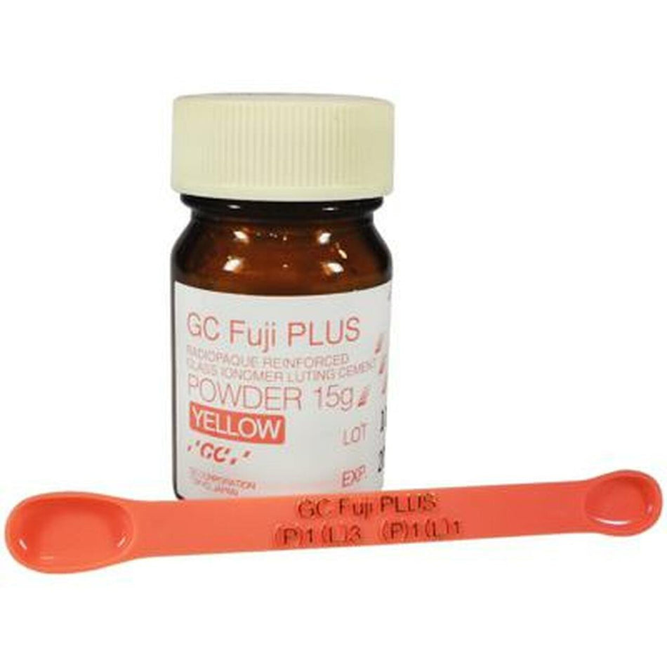 Gc Dental - Fuji Plus Powder - Glass Ionomer Luting Cement, 15g