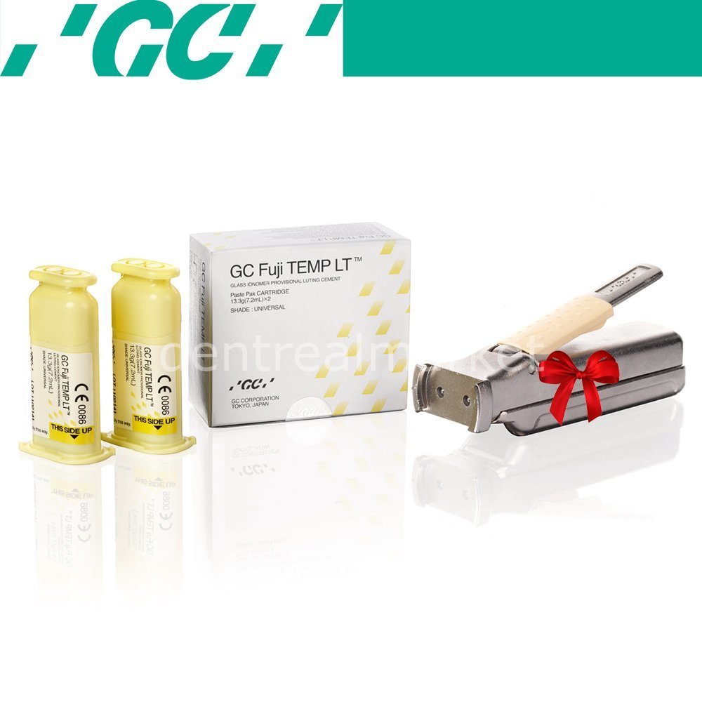 Gc Dental - Fuji Temp Lt Implant Cement Refill - Temporary Glass in Paste Form