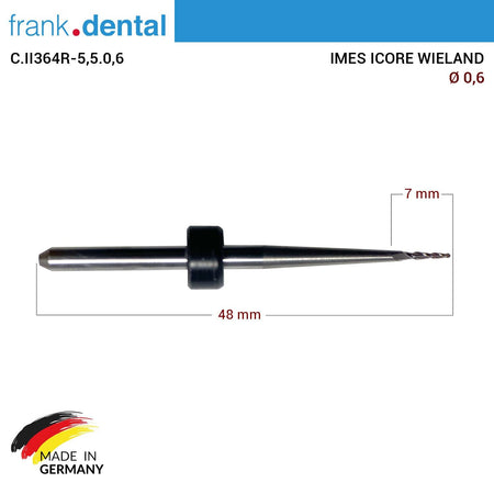 Frank Dental - Imes Icore Wieland Cad Cam Drill 0.6 mm