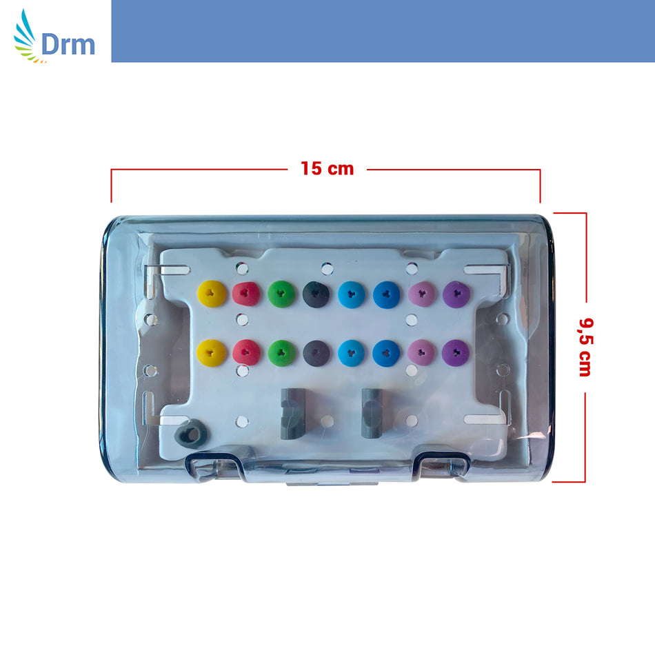 Bohrerständer aus Metall Autoklavierbar FG &amp; RA &amp; HP