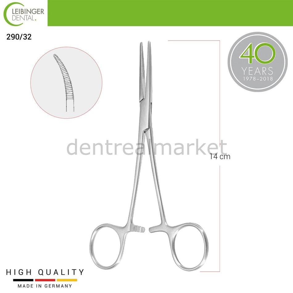 Leibinger - Kelly Hemostatic Forceps Curve