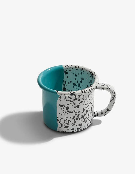 Kapka - Mind - Pop Mug - Enamel Vintage Look Washable Mug / Kapka