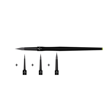 Hp Dent - NayloBrush Premium Synthetic Brush Set 4in1