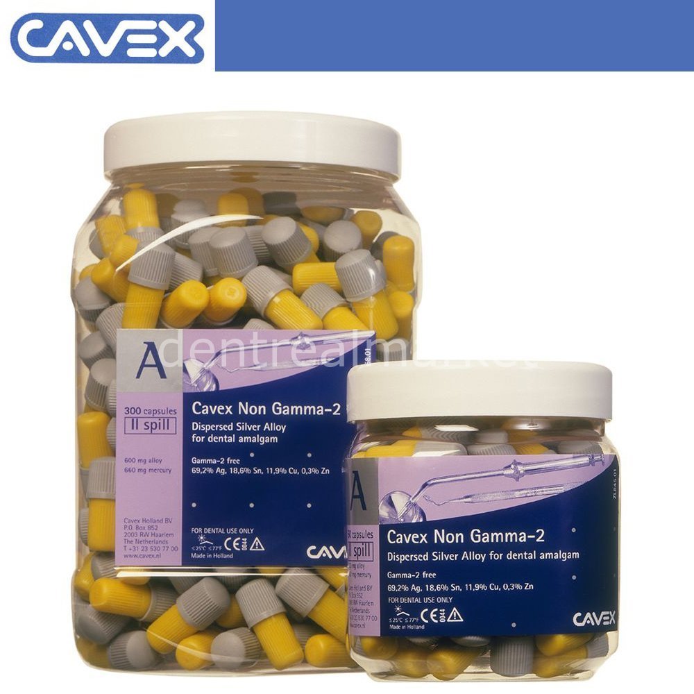 Cavex - Non Gamma - 2 Amalgam - %70 Silver - Three Spill