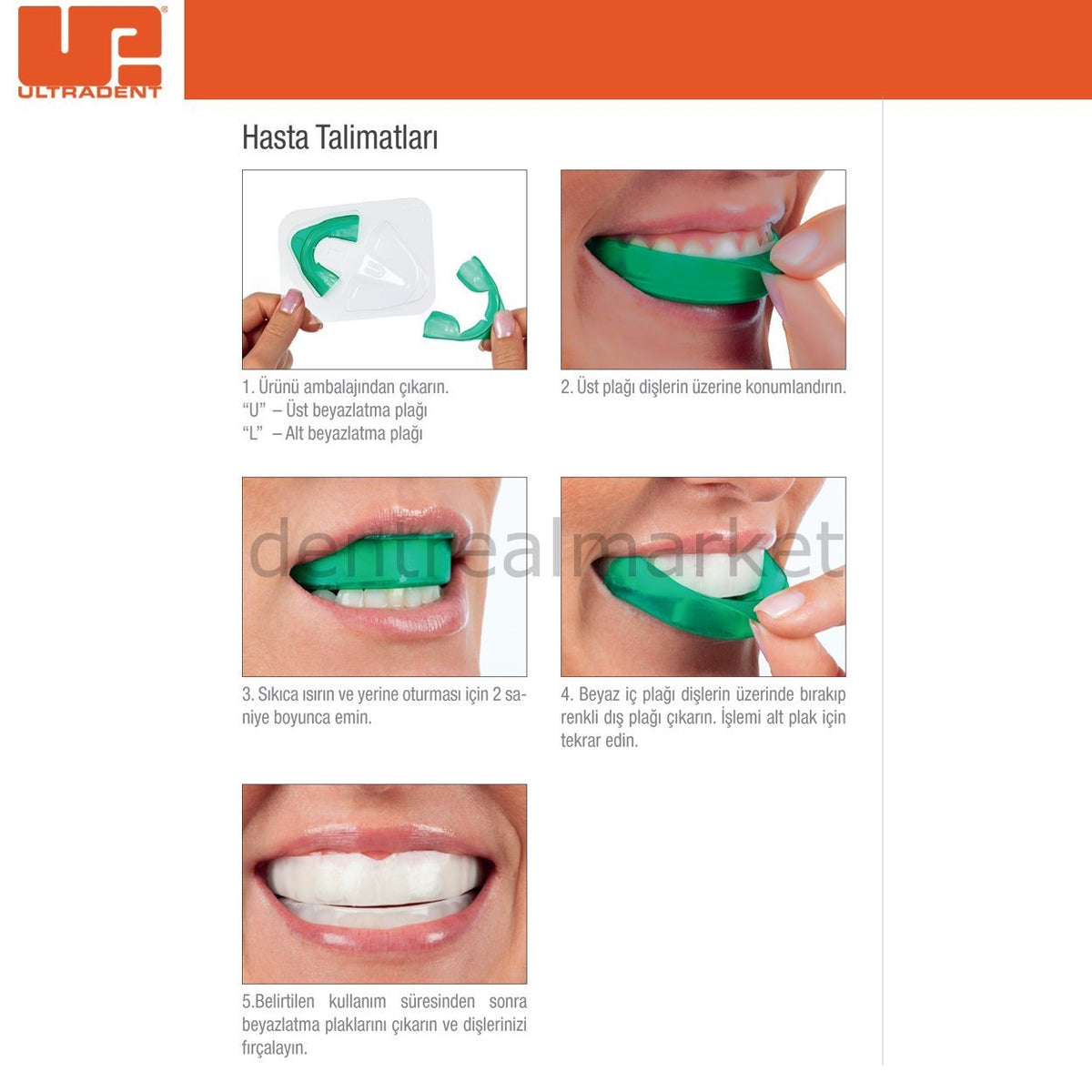 Ultradent - Opalescence Go Prefilled Home Whitening Trays Melon Mini Kit - %6 HP