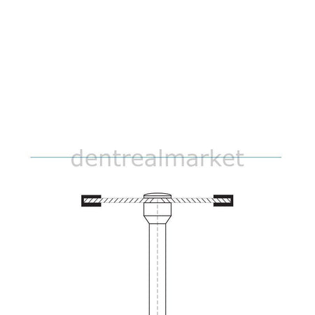 Frank Dental - Orthodontic Diamond Disc - Interproximal Stripping - Interproximal Disc - 19 mm