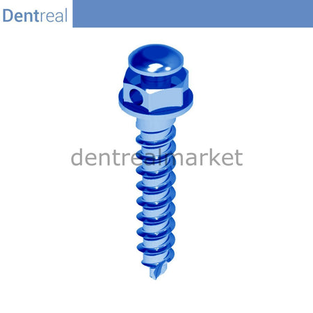 Dentreal - Orthofix Titanyum Orthodontic Mini Screw Refil - Screw Ø1.6 mm - 5 Pcs