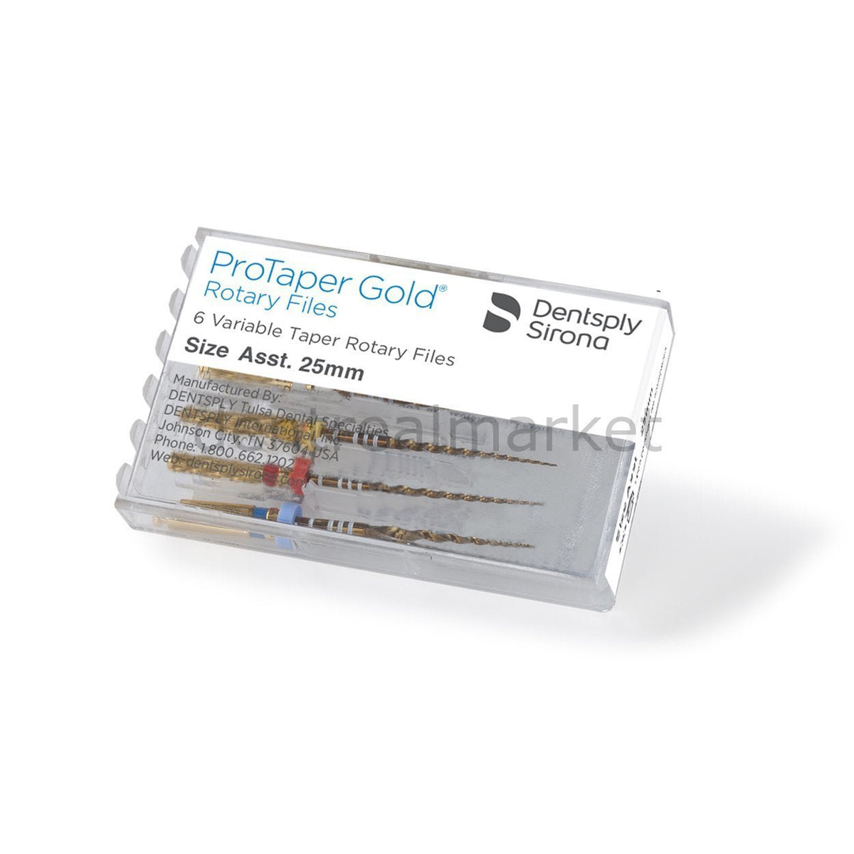 Dentsply - Sirona - Protaper Gold - Endodontic Rotary Files - 19mm