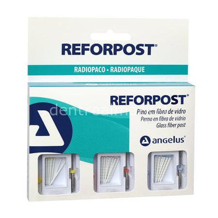 Angelus - Reforpost Parallel Glass Fiber Post Kit 30 post+ 3 drill