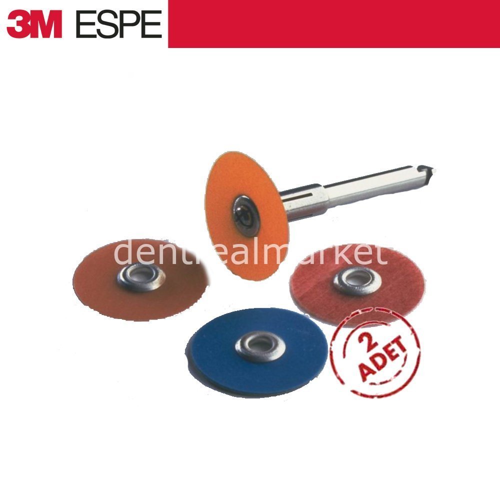 3M - Soflex Disc Mandren Refill - 2 Pcs