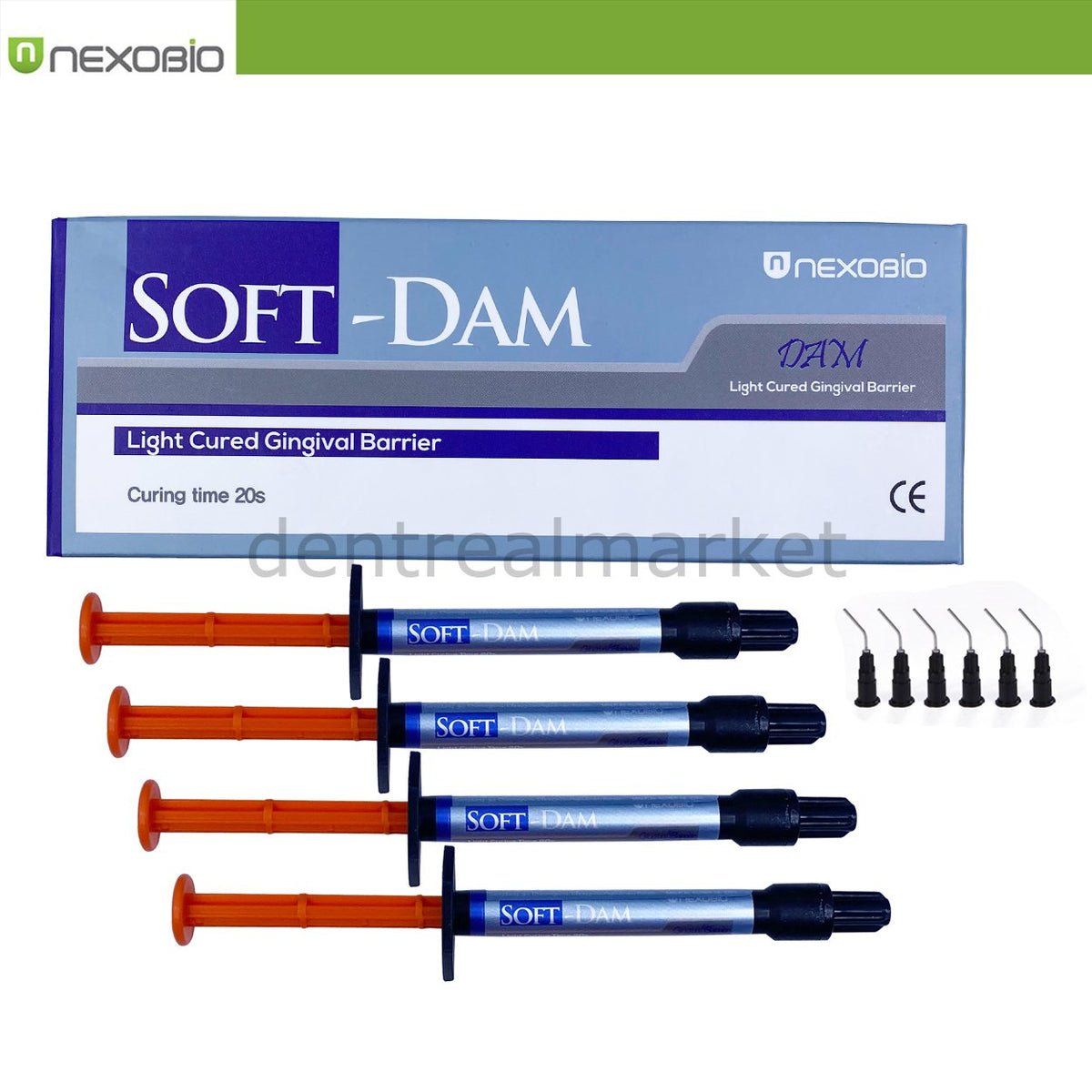 Nexobio - Soft Dam Whitening Barrier - 4*1,2 ml