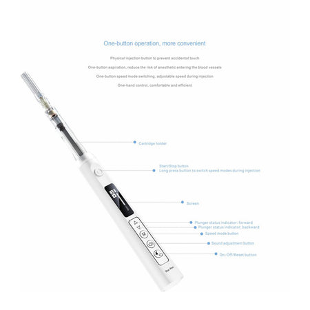 DentrealStore - Woodpecker Woodpecker Star-Pen Digital Anesthesia Device