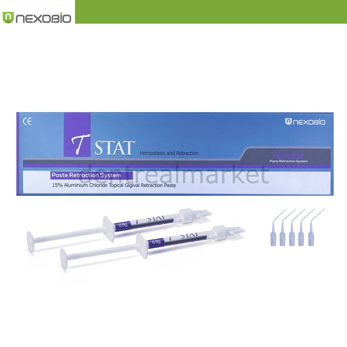 Nexobio - T - Stat Retraction Paste and Bleeding Stopper