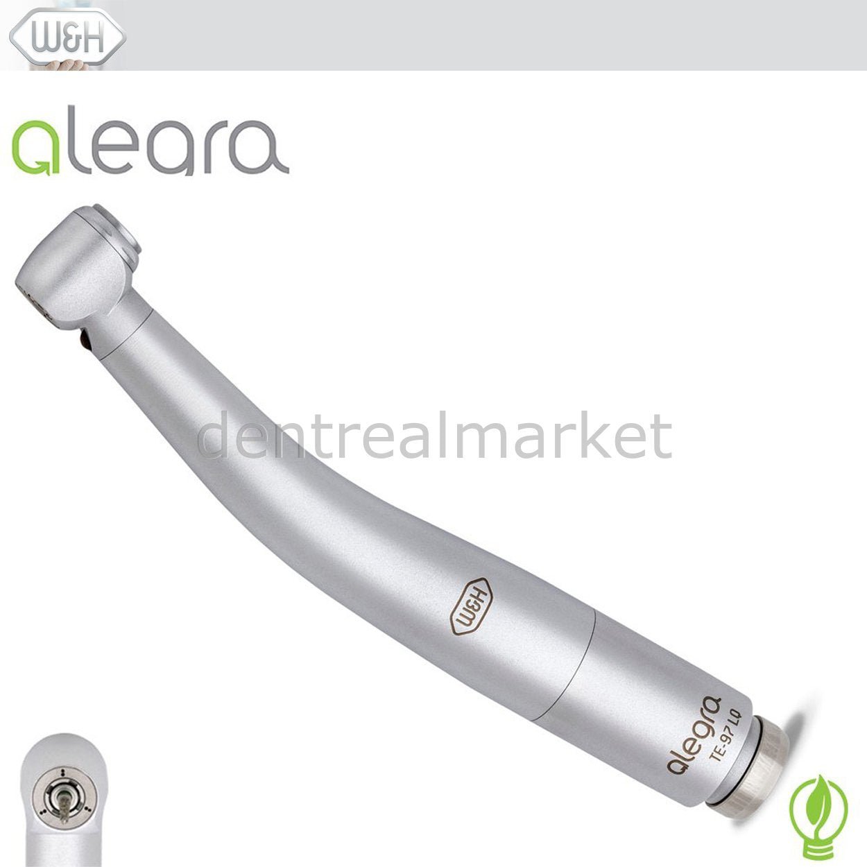 W&H Dental - TE - 97 LQ Alegra Turbine Handpiece