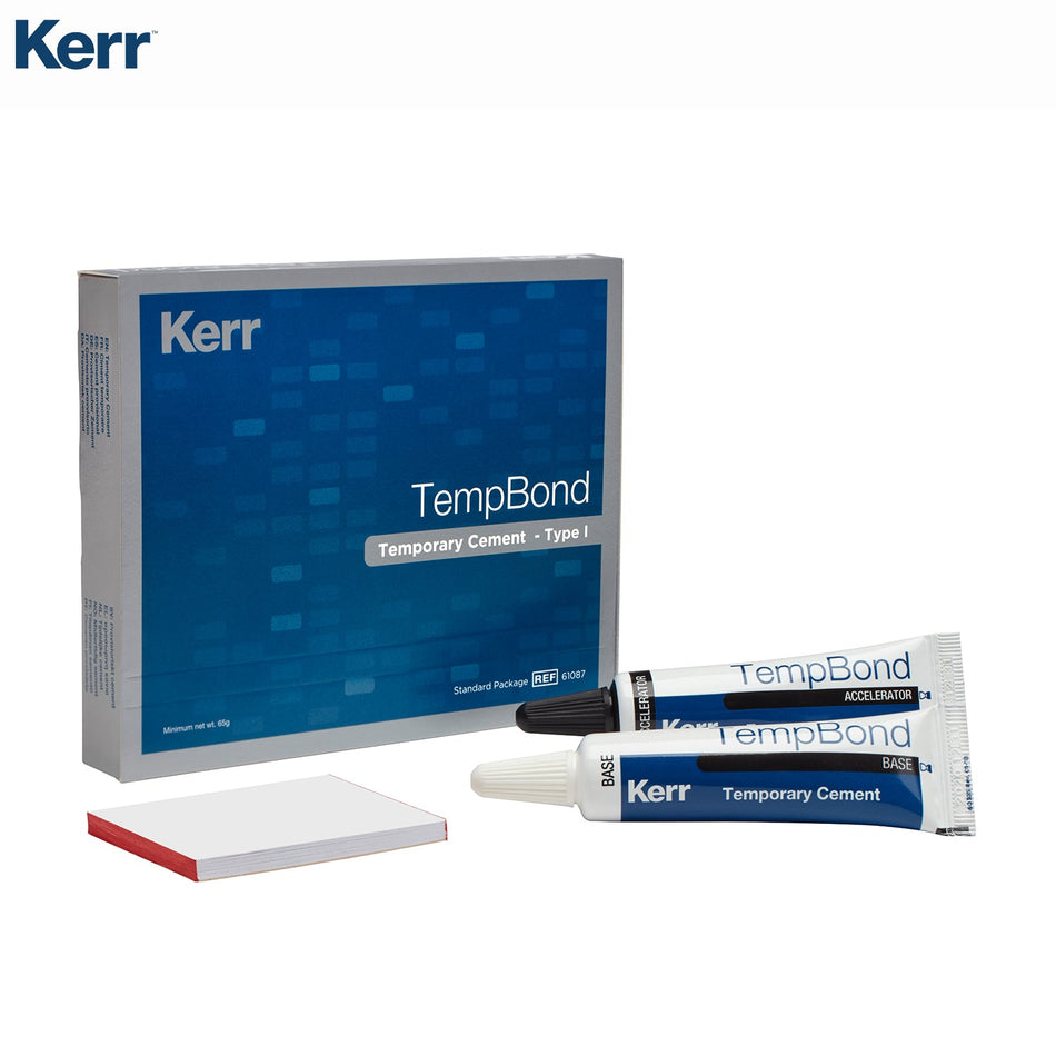 Kerr - Temp - Bond Eugenol - Based Temporary Cement Bag Packaging