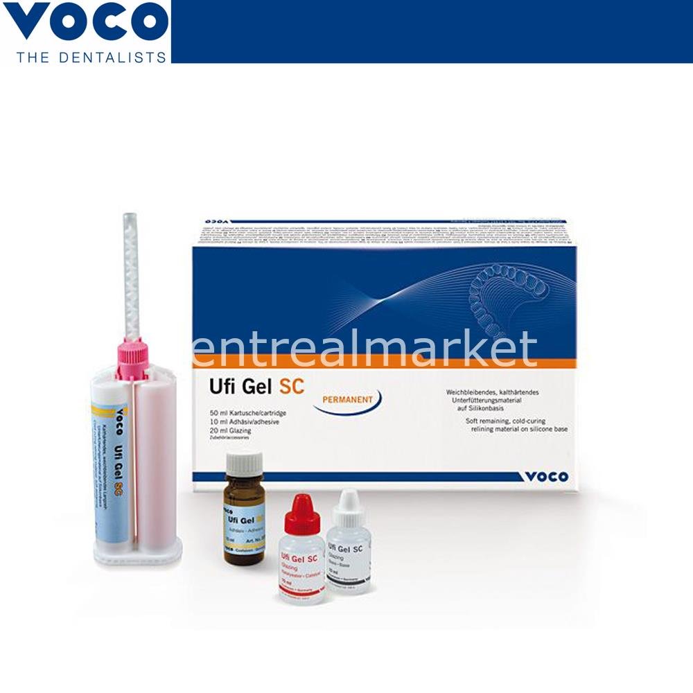 Voco - Ufi Gel SC Hard Direct Denture Relining Material