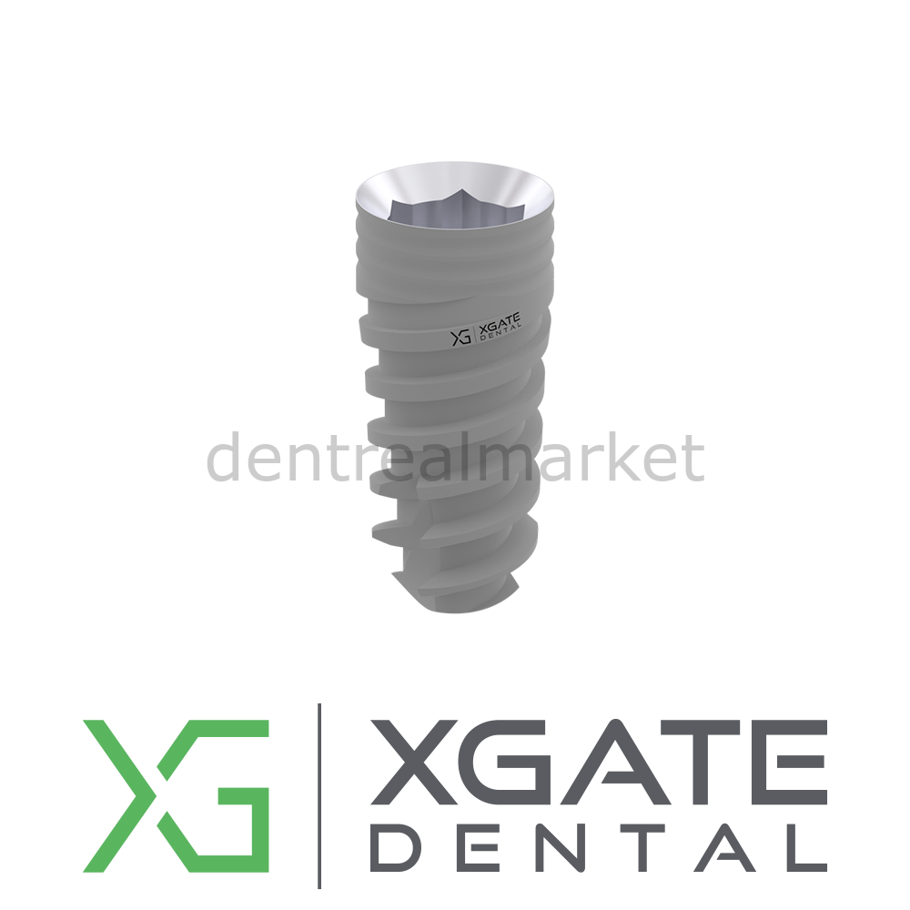 DentrealStore - X-Gate Dental X3 Internal Hex Implant Body - Diameter 5.0 mm - Single Platform Implant