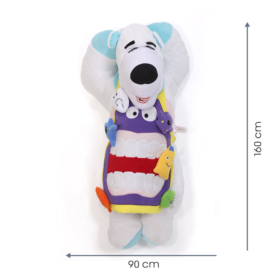 Sleeping Bear&Overalı Tooth Brush Teaching Model