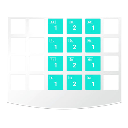 NuSmile - ZR Zirconia Permanent Molar Evaluation Kit - Zirkonia Pediatric Crowns