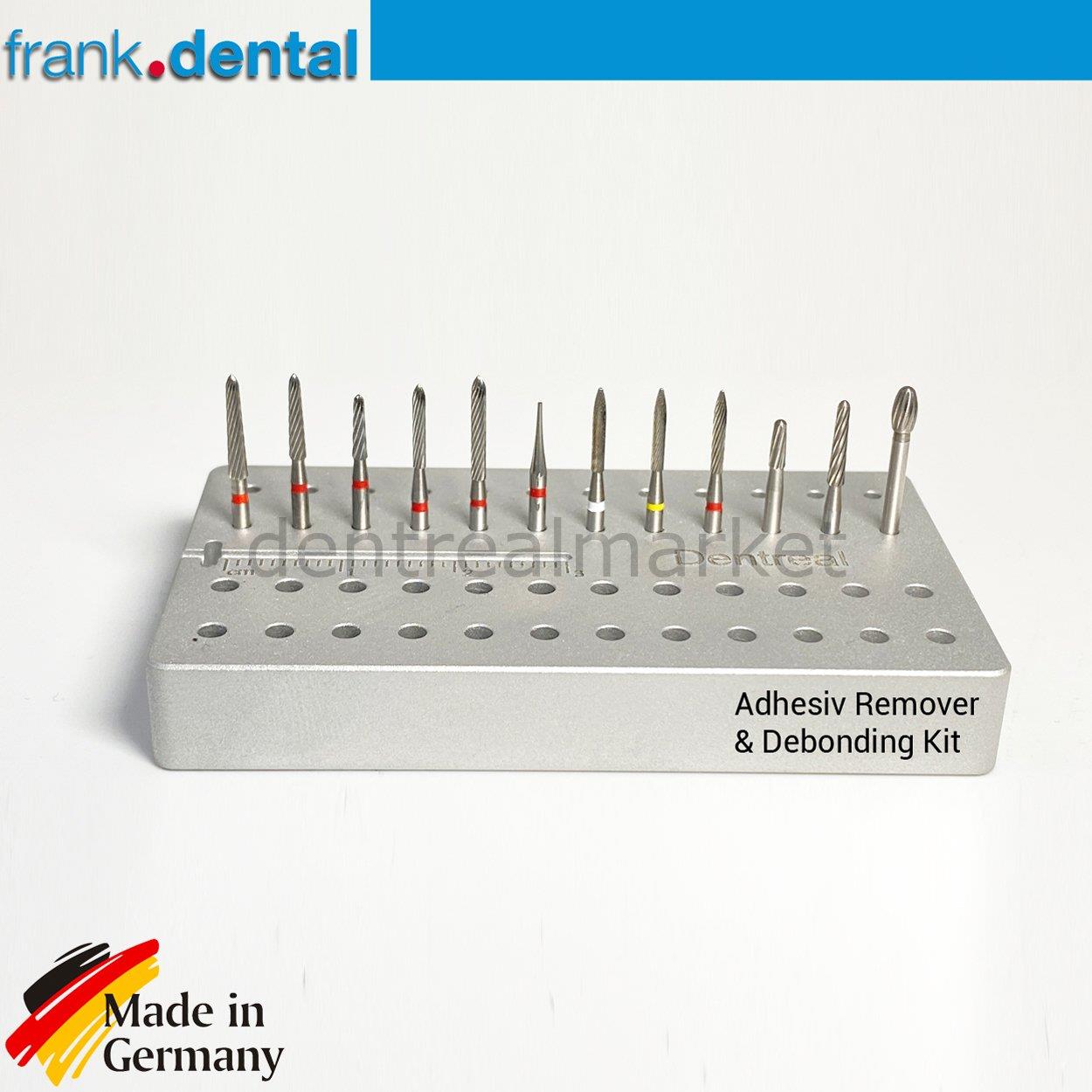 DentrealStore - Frank Dental Orthodontic Adhesive Remover & Debonding Bur Set