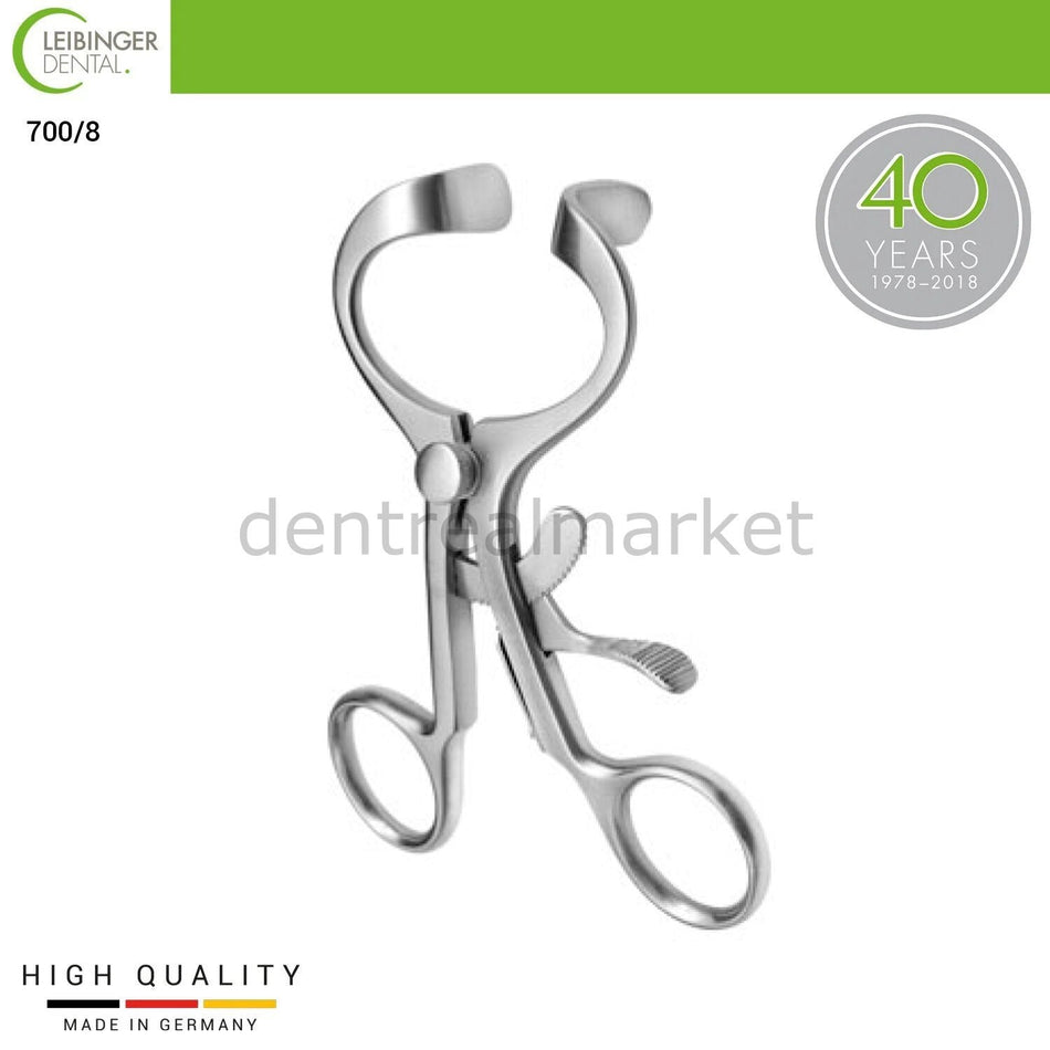 DentrealStore - Leibinger Molt (Doyen-Jansen) Mouth Gag Retractors - 12 cm