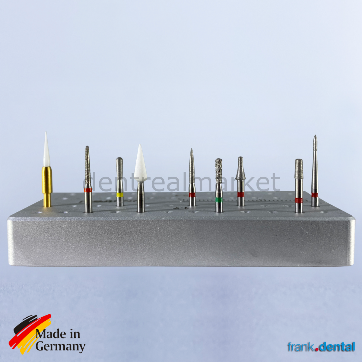 DentrealStore - Frank Dental Dr. Hakan Çolak Direct Composite Bur Set - Natural Diamond Burs Set