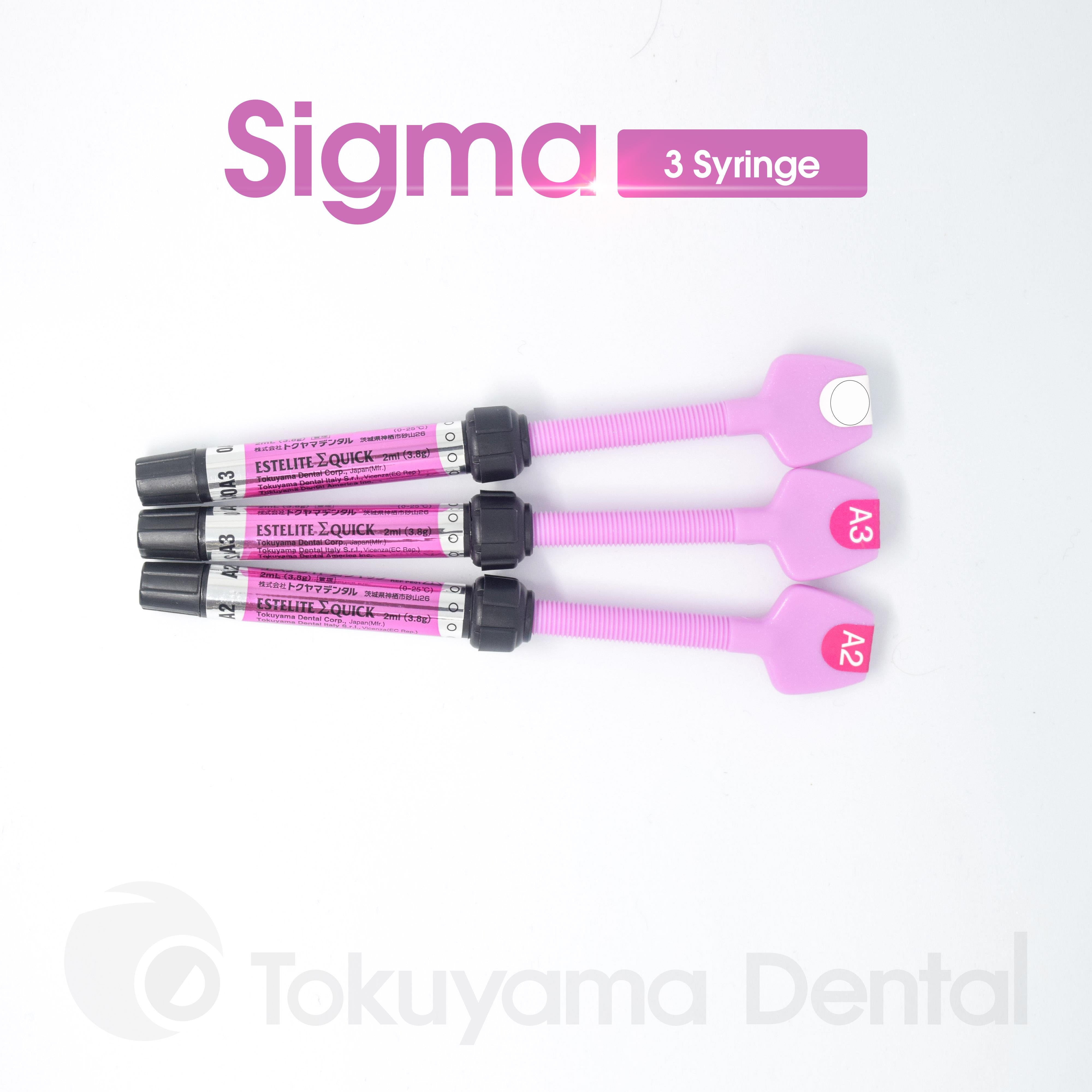 DentrealStore - Tokuyama Estelite Sıgma Quıck Composite Syringe 3*A2