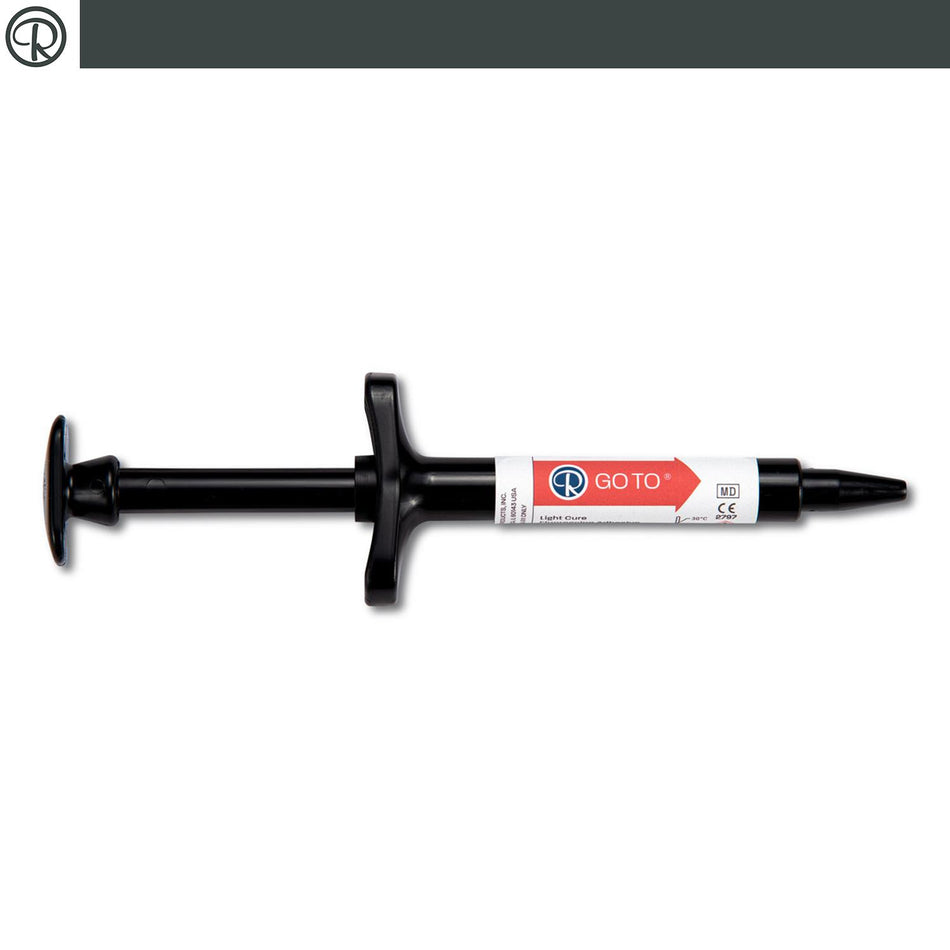 DentrealStore - Reliance Orthodontics GoTo Adhesive Paste 4g in Push Syringe - Bracket Cement