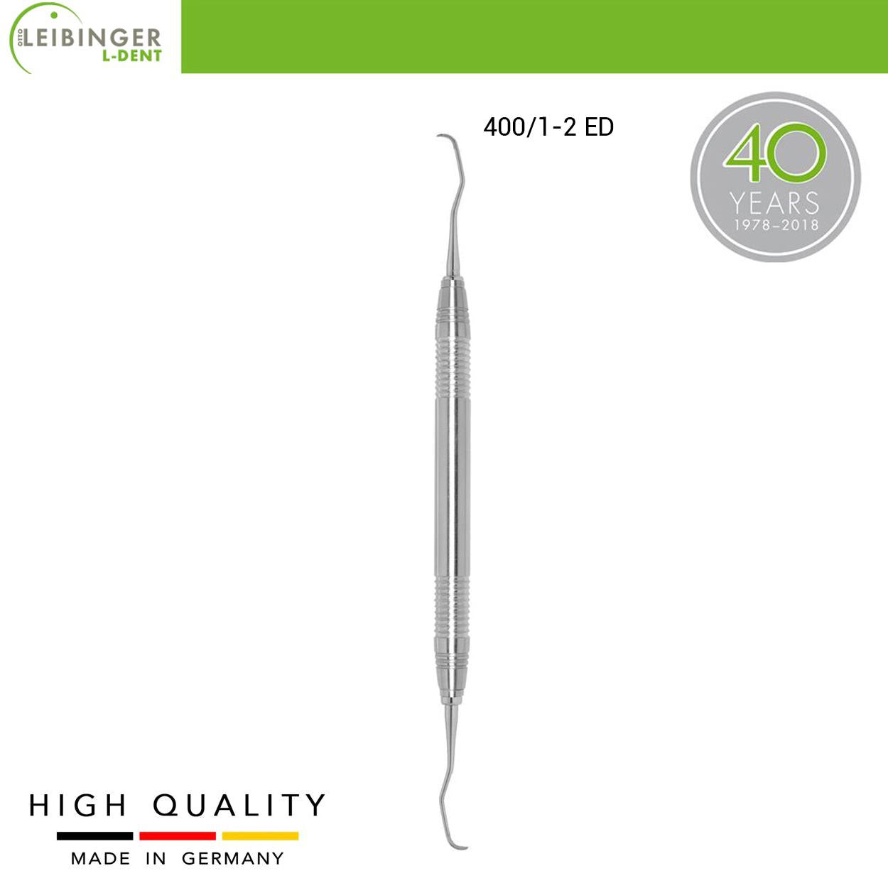 DentrealStore - Leibinger Gracey Curette 1-2, Lingual - Buccal - Periodontal Curette