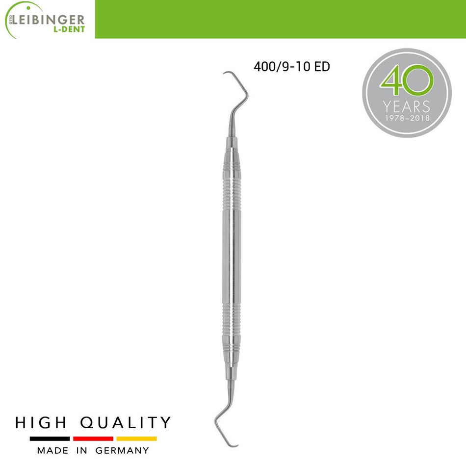 DentrealStore - Leibinger Gracey Curette 9-10, Lingual - Buccal - Periodontal Curette