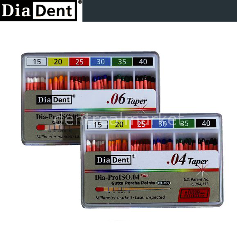 DentrealStore - Diadent Gutta Percha Angled