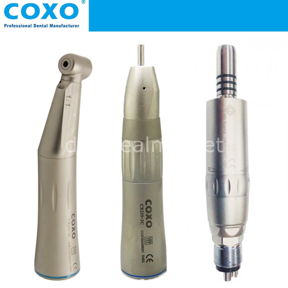 DentrealStore - Coxo Clinical Dynamic Instrument Set Titanium - Optical Illuminated