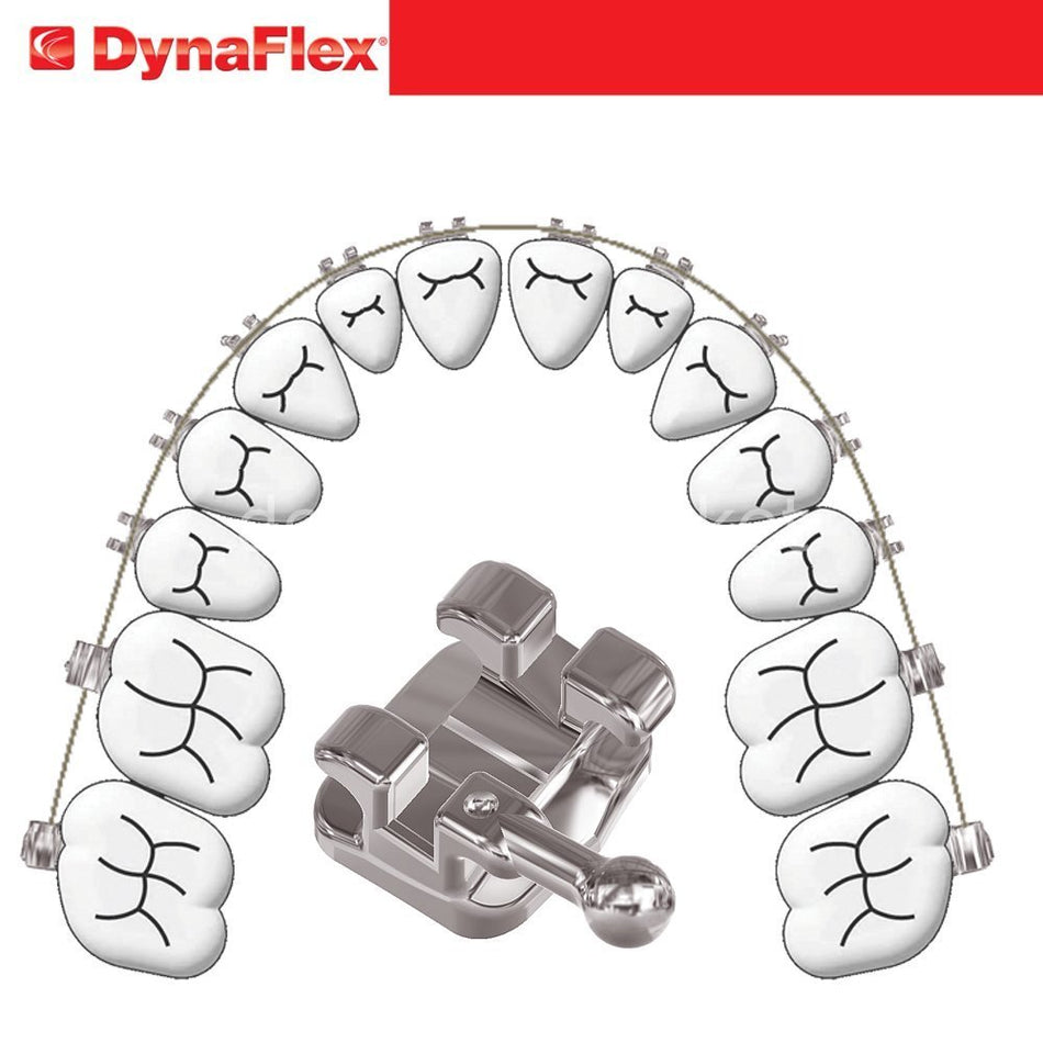 DentrealStore - Dynaflex MTX Bracket System - Upper/Lower 5x5 Hooks on 3,4,5's - 1 Set