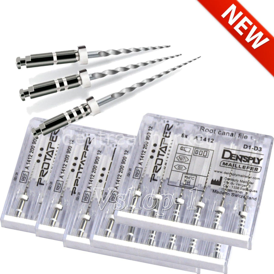 DentrealStore - Dentsply-Sirona ProTaper Universal Rotary File -Retreatment File